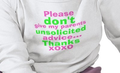 unwanted advice on parenting