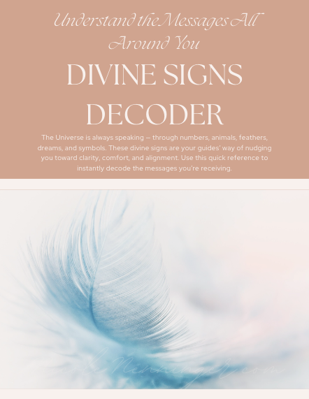 spiritual signs from the universe and what they mean mini guide